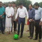 ভোলাহাটে বঙ্গবন্ধু ও বঙ্গমাতা গোল্ডকাপ ফুটবল টুর্নামেন্ট উদ্বোধন