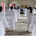 ডোমারে জানো প্রকল্পের সহায়তায় বিদ্যালয়ের ছাত্রীদের কারাতে প্রশিক্ষণের উদ্বোধন