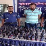 ১২৪ বোতল ফেনসিডিলসহ কালীগঞ্জে সেচ্ছাসেবক লীগের দপ্তর সম্পাদক গ্রেপ্তার