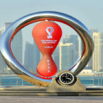 কাতারে ফুটবল বিশ্বকাপের কাউন্টডাউন ঘড়ি