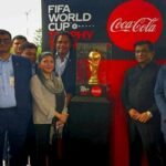 ঢাকায় পৌঁছেছে বিশ্বকাপ ট্রফি