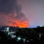 ২২ ঘণ্টায়ও আগুন নিয়ন্ত্রণে আসেনি