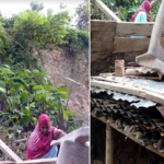 আছমার ঝুপড়ী ঘর ভেঙ্গে গেছে, সাহায্যের আবেদন