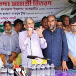 বন্যার্ত মানুষদের অভুক্ত রেখে উৎসব করছে সরকার : সিলেটে ফখরুল