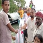 ধর্মপাশায় অবসরপ্রাপ্ত সৈনিক কল্যাণ সংস্থার উদ্যোগে খাবার বিতরণ