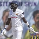 গল টেস্টের মাঝপথেই ছিটকে গেলেন ম্যাথিউস