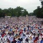 দেশের সর্ববৃহৎ ঈদ জামাত শোলাকিয়ায়