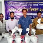 সিলেটে ক্ষতিগ্রস্ত কৃষকদের মধ্যে আমন ধানের বীজ বিতরণ
