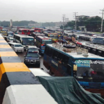 ঢাকা-ময়মনসিংহ মহাসড়কে যান চলাচলে ধীরগতি