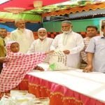 ধর্মপাশায় হাজ্বী মো. ফজর আলীর পরিবারের পক্ষ থেকে ঈদ সামগ্রী ও নগদ অর্থ বিতরণ