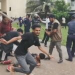 বরগুনায় শোক দিবসের অনুষ্ঠানে ছাত্রলীগের দুই গ্রুপের সংঘর্ষ