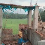 নোয়াখালীতে ভেঙে পড়ল নির্মাণাধীন বিদ্যালয়ের ছাদ