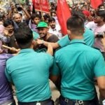 সমাবেশের মাধ্যমে শেষ হলো বাম জোটের আধাবেলা হরতাল