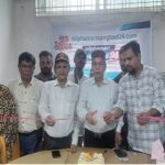 ডোমারে অনলাইন নিউজ পোর্টাল “নীলফামারী সংবাদের” শুভ উদ্বোধন