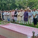 ডোমারে আ’লীগ সভাপতি এ্যাড. মনোয়ার হোসেনের মাতার জানাজা সম্পন্ন
