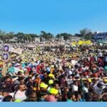 ময়মনসিংহে বিএনপির সমাবেশস্থল ছিল কানায় কানায় পূর্ণ