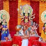 দুর্গাপুরে শারদীয় দুর্গাপুঁজার মহাসপ্তমী পালিত