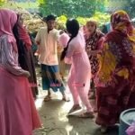 মাদারীপুরে বিয়ের দাবিতে প্রেমিকের বাড়িতে প্রেমিকার অনশন