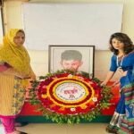 শেখ রাসেলের জন্মদিনে পুষ্পমাল্য অর্পণ করেছে পুলিশ নারী কল্যাণ সমিতি পুনাক