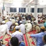 আখাউড়ায় পবিত্র ঈদে মিলাদুন্নবী উদযাপন উপলক্ষে শিকারমুড়া কেন্দ্রীয় জামে মসজিদে ওয়াজ ও মিলাদ মাহফিল অনুষ্ঠিত