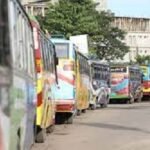 সিলেটে পরিবহন ধর্মঘট চলছে, কোনো বাস ছাড়েনি