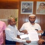 কোম্পানীগঞ্জ পাথর শ্রমিকদের পাঁচ দফা দাবীতে বিভাগীয় কমিশনার বরাবরে স্মারকলিপি প্রদান