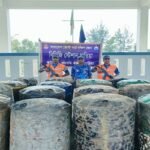 হাতিয়ায় ৩২০০ লিটার চোরাই তেল জব্দ