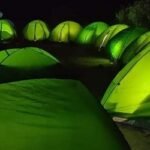 মহামায়া লেকে ক্যাম্পিং করে মুগ্ধ পর্যটকরা