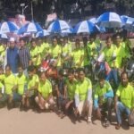 বোচাগঞ্জে বার্জার কালার ব্যাংকের আনন্দ র‌্যালী