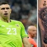 মার্টিনেজের বাঁ পায়ে বিশ্বকাপের ট্যাটু