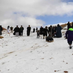 পর্যটকদের স্বাগত জানাতে প্রস্তুত তুষারে ঢাকা সৌদির জাবাল আল লাওয়াজ