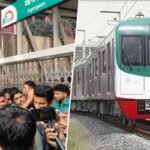 প্রথম দিন মেট্রোরেলে ৩ হাজার ৮৫৭ যাত্রী