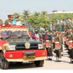 বাংলাদেশ মিলিটারি একাডেমিতে রাষ্ট্রপতি কুচকাওয়াজ অনুষ্ঠিত