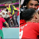 উড়ছে মরক্কো; জয় উদযাপনে মা’কে ভোলেন না হাকিমি