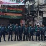 পুলিশের ‘নিয়ন্ত্রণে’ নয়াপল্টন, বিএনপি কার্যালয় তালাবদ্ধ