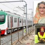 মেট্রোরেলের প্রথম যাত্রী প্রধানমন্ত্রী, চালক আফিজা