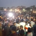 মিছিল-স্লোগানে মুখরিত গোলাপবাগ মাঠ