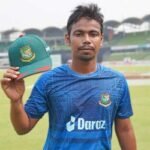 অভিষেকের তৃতীয় বলেই তানভীরের সাফল্য