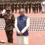 জাতীয় স্মৃতিসৌধে নতুন রাষ্ট্রপতির শ্রদ্ধা