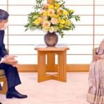 জাপানে সম্রাট নারুহিতোর সঙ্গে শেখ হাসিনার সাক্ষাৎ