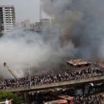 বঙ্গবাজারে আগুনের খবর আন্তর্জাতিক গণমাধ্যমে