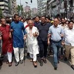 রাজধানীতে রিজভীর নেতৃত্বে বিক্ষোভ মিছিল