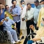 খালেদা জিয়াকে বিদায় জানাতে হুইলচেয়ার নিয়ে ছুটে এলেন মোশাররফ