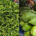 কাঁচা মরিচের ঝাল কমলেও ঊর্ধ্বমুখী সবজির বাজার