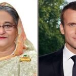 প্রধানমন্ত্রীর সঙ্গে বৈঠকে ফ্রান্সের প্রেসিডেন্ট ম্যাক্রোঁ
