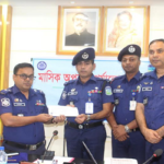 নেত্রকোনার শ্রেষ্ঠ ওসি দুর্গাপুর থানার উত্তম চন্দ্র দেব