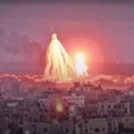 গাজায় নিষিদ্ধ ফসফরাস বোমা ফেলছে ইসরাইল