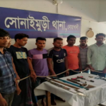  নোয়াখালীতে আগ্নেয়াস্ত্রসহ ৮ডাকাত গ্রেফতার