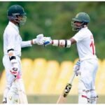 শ্রীলঙ্কায় ৫০১ রানে ইনিংস ঘোষণা করল বাংলাদেশ