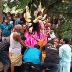 নোয়াখালীতে ১৭৯ প্রতিমা বিসর্জন 
